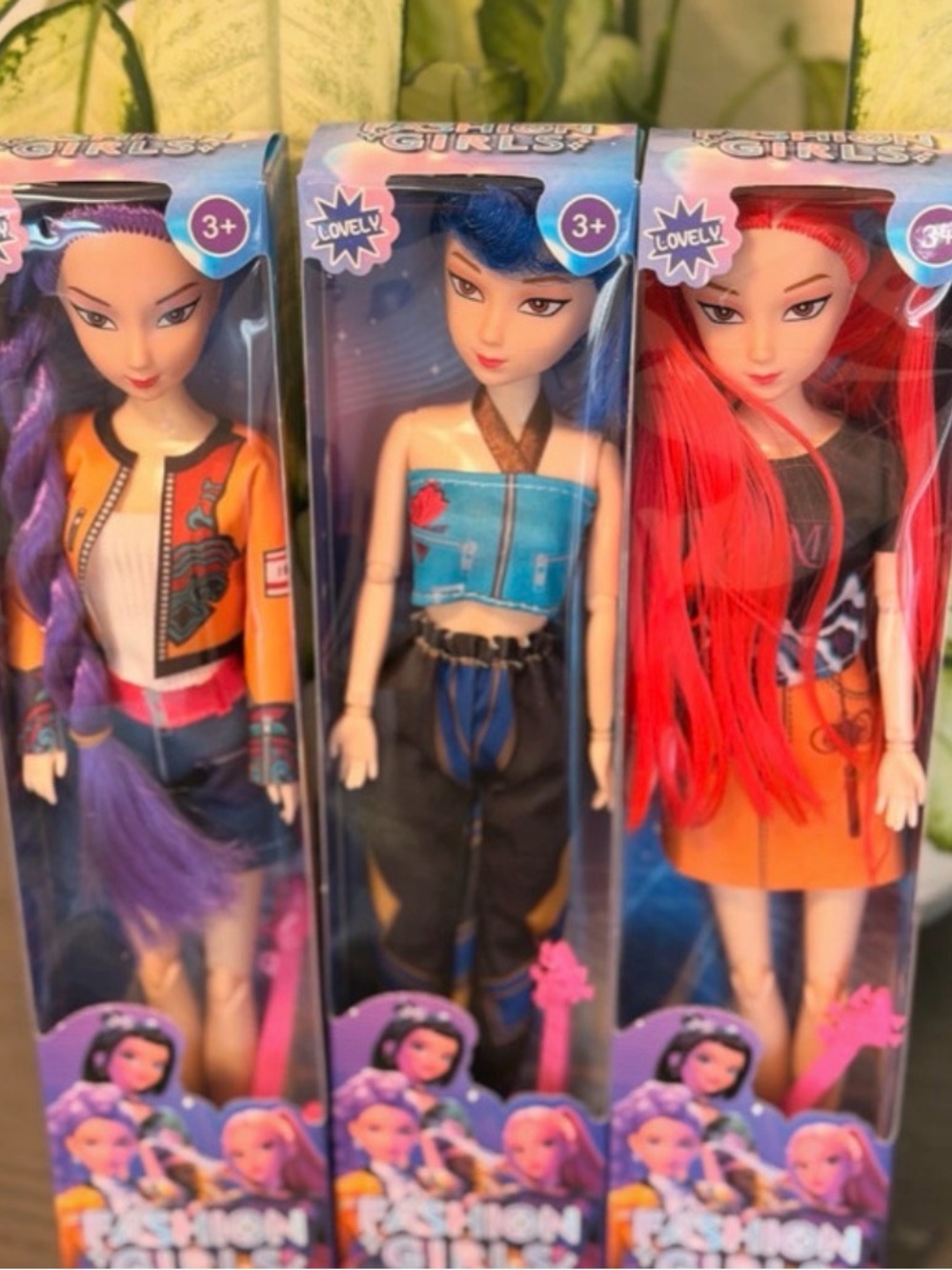 Fashion Girls Doll - Blue Hair - Kids Toys
